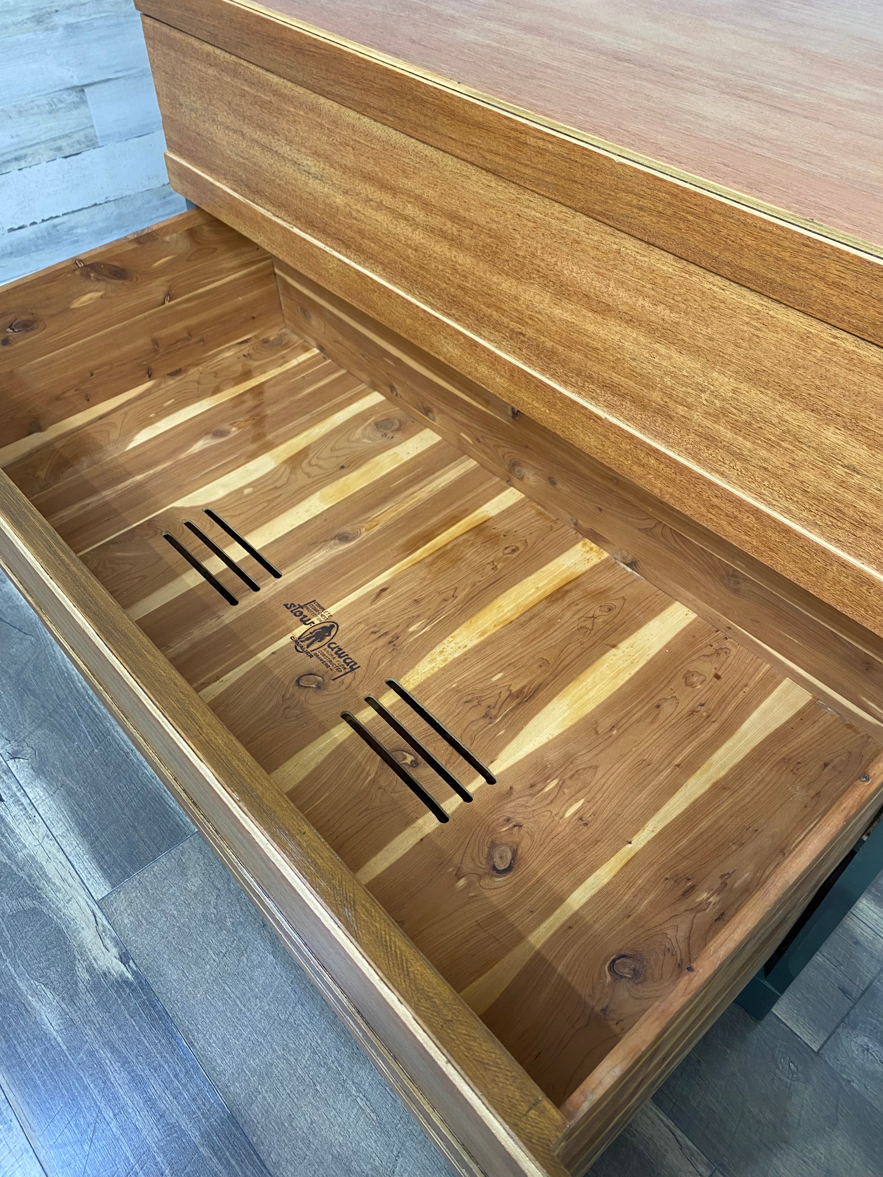 Vintage/ Mid Century Cavalier “Stowaway” Cedar Dresser