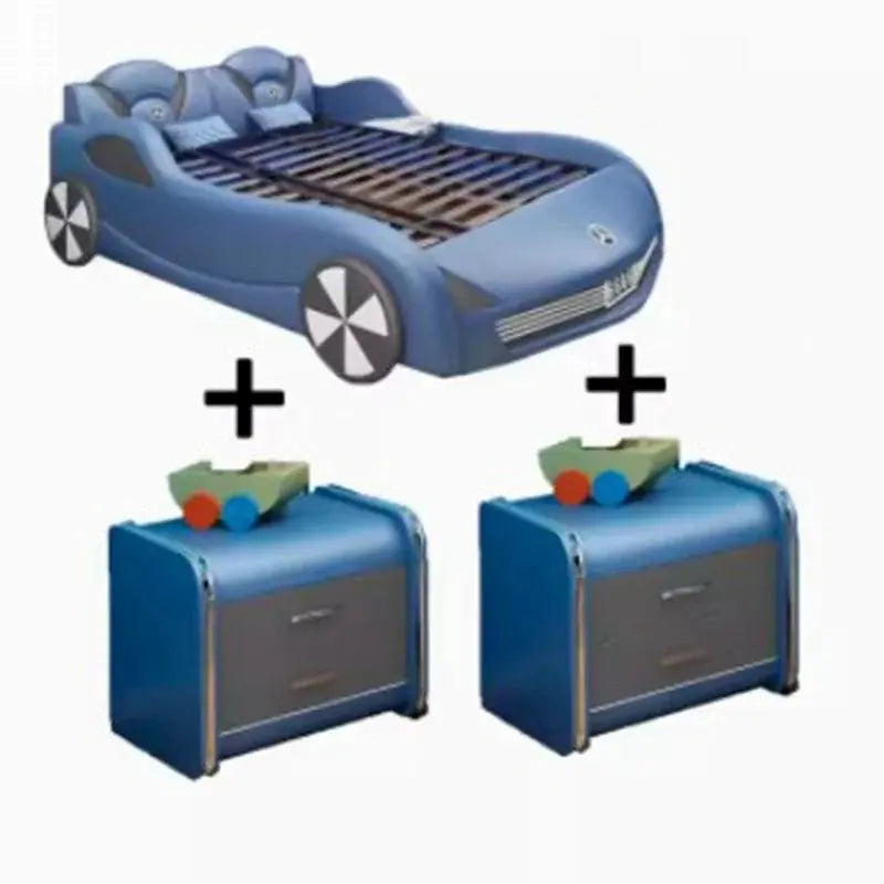 Kids Luxury Car Bed - Stylish Children's Bed with Integrated Storage