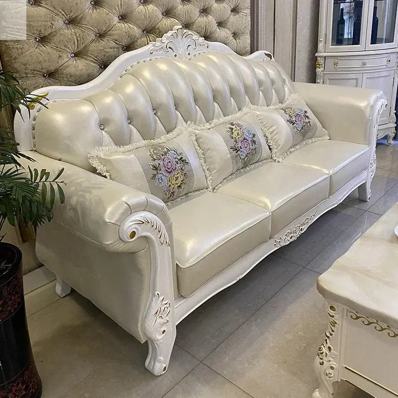 European Design furniture with Genuine Leather Modern Style Sofa