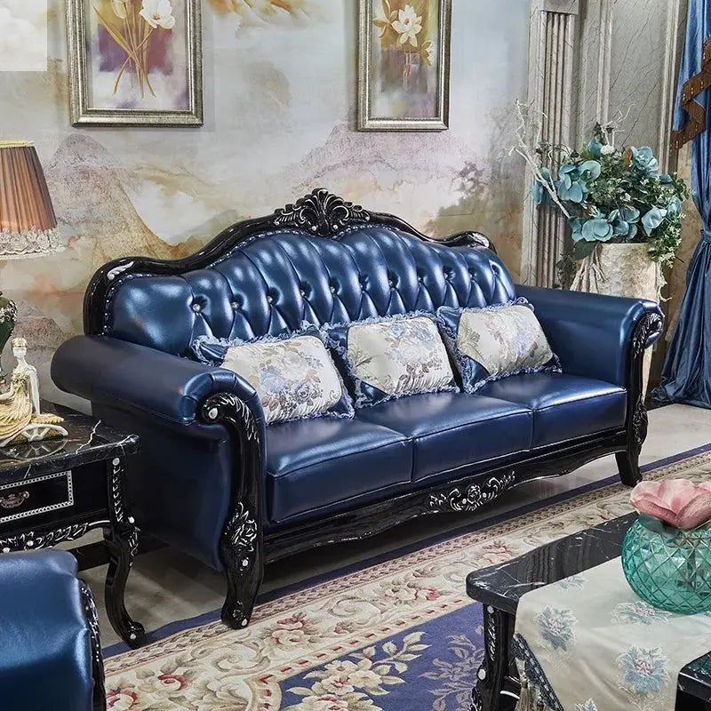 European Design furniture with Genuine Leather Modern Style Sofa